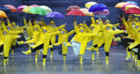 Broadway chante sous la pluie parisienne
