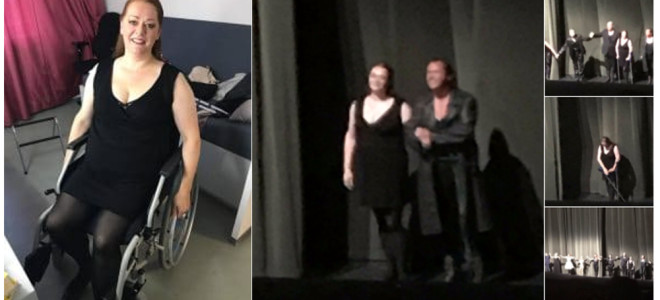 Blessée sur scène, Brünnhilde devient un homme à Bayreuth !