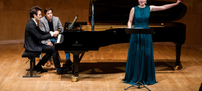 Deux académiciens de Jaroussky chantent Strauss salle Cortot