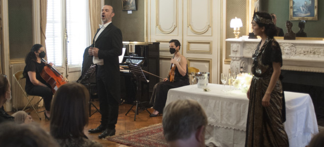 Opera a Palazzo, la Traviata dans un salon