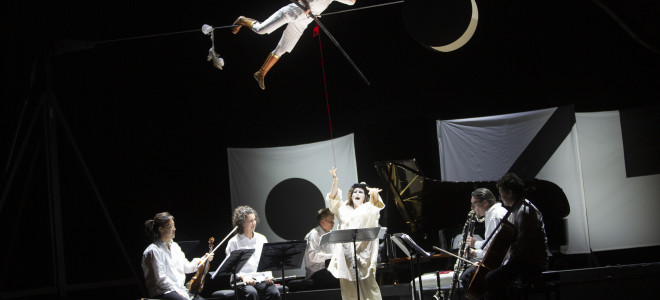 Pierrot Lunaire avec Funambule au Festival d’Aix-en-Provence