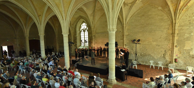 Concert de l’Académie internationale de direction de chœur aux Rencontres Musicales de Vézelay