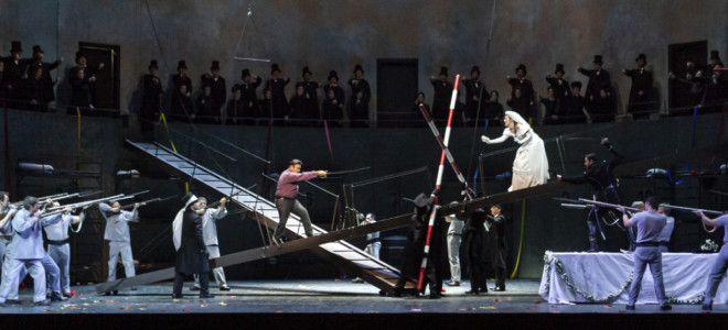 Solide reprise de Lucia di Lammermoor à l’Opéra Bastille