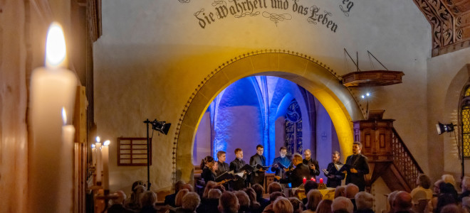 Tenebrae Choir : vive le vent à Gstaad