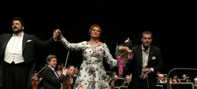 Netrebko triomphe à la Philharmonie