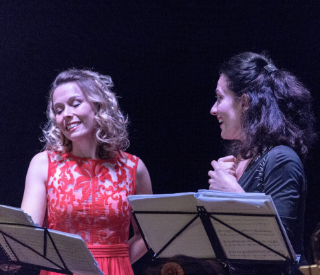Mélanie Boisvert (Clorinde) et Claire Debono (Cendrillon) - Cendrillon en version concert