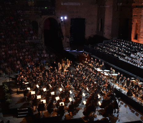 Symphonie des Mille de Mahler aux Chorégies d'Orange