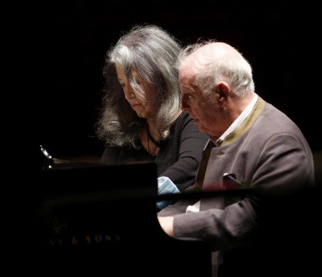 Martha Argerich et Daniel Barenboim