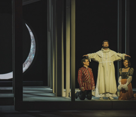 Juan Diego Flórez, Evgeny Stavinsky et Evgeny Stavinsky dans Roméo et Juliette