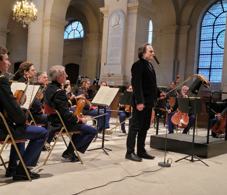 Kryštof Mařatka et l'Orchestre symphonique de la Garde Républicaine