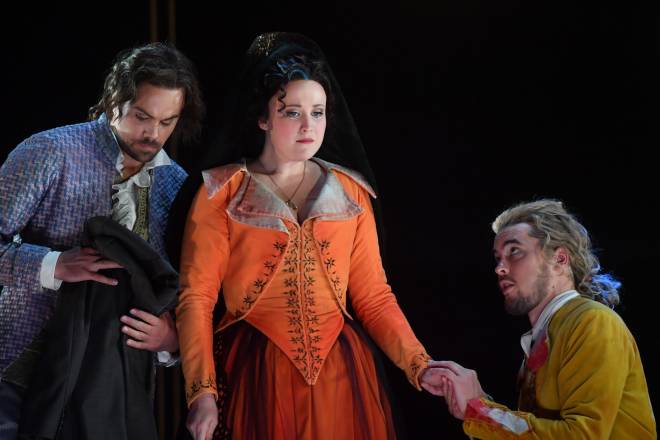 Julien Behr, Kiandra Howarth & Andrè Schuen - Don Giovanni par Jean-François Sivadier