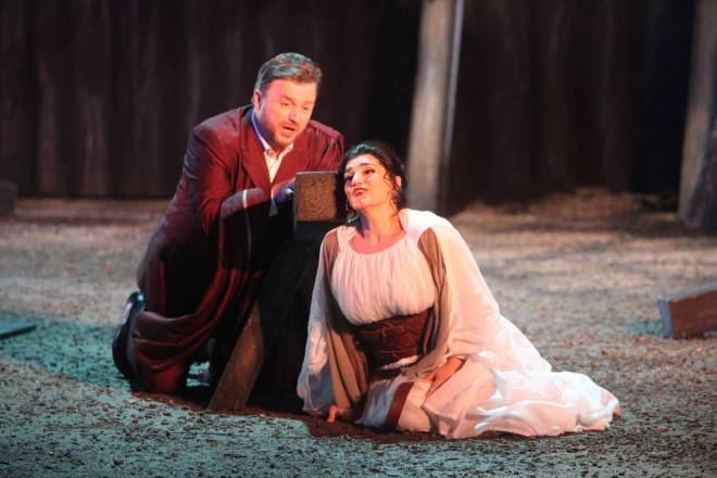 Anna Kasyan et Marc Laho dans Norma