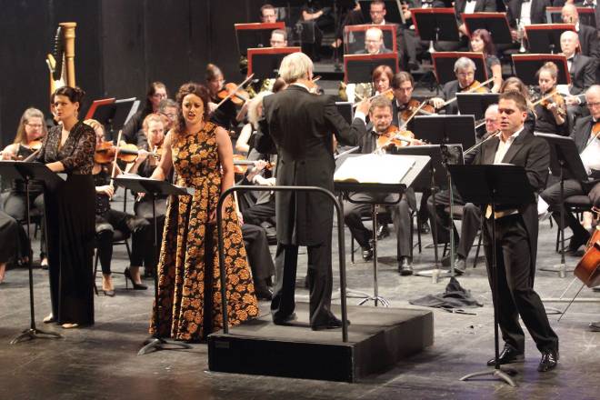 Jennifer Michel, Clémentine Margaine et Paolo Fanale - La Favorite version concert