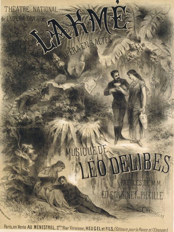 Affiche de Lakmé 