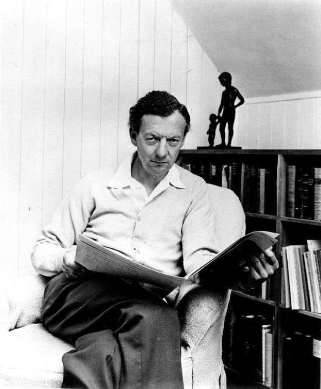 Photo de Benjamin Britten