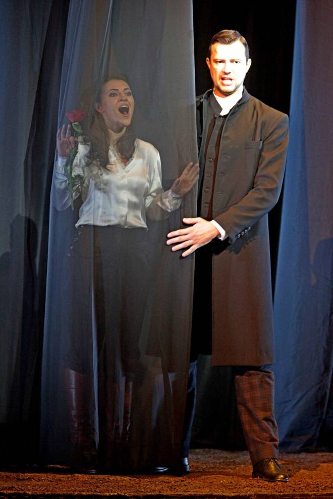 Gimadieva et Vatchkov dans Lucia de Lammermoor