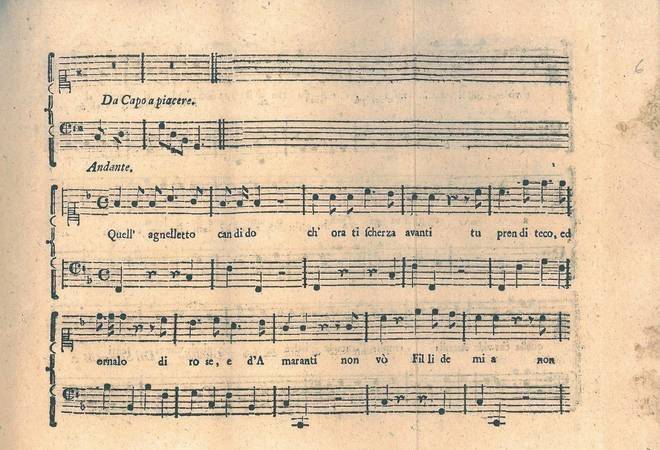 Cantate « Per la Recuperata Salute di Ofelia » de Mozart, Salieri et Da Ponte 