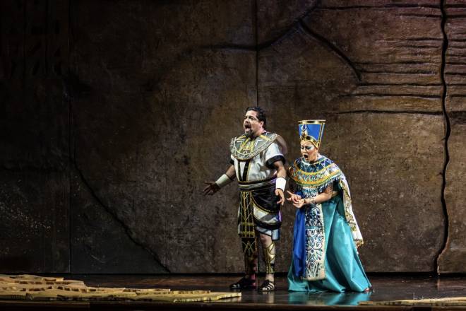 Enrique Folger et Anabella Carnevali - Aida par Marcelo Perusso