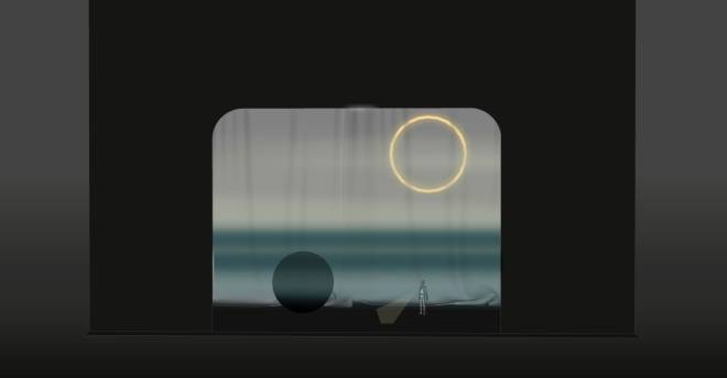 Three Lunar Seas - concept scénographie et lumière, Scenes 10-11 Serenity