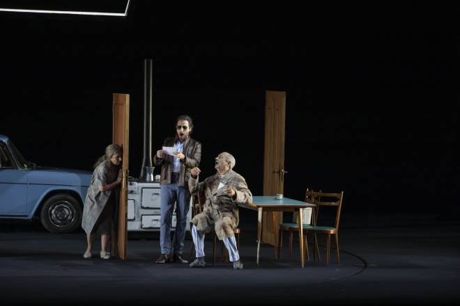 Marie-Pascale Grenier, Florian Sempey, Laurent Naouri - Don Pasquale par Damiano Michieletto