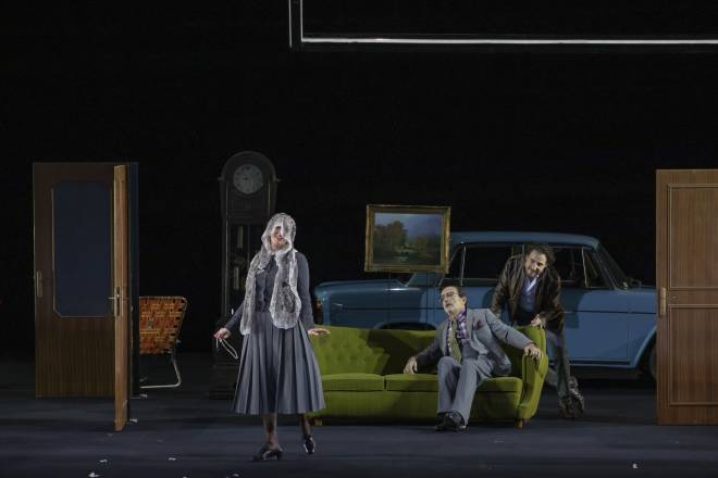 Julie Fuchs, Laurent Naouri, Florian Sempey - Don Pasquale par Damiano Michieletto