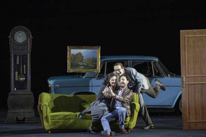 Julie Fuchs, Florian Sempey, Laurent Naouri - Don Pasquale par Damiano Michieletto