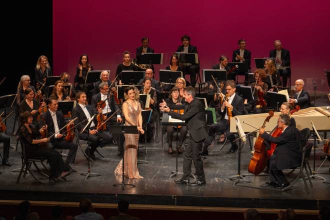 Marie Lys, Philippe Jaroussky et l'Orchestre national Montpellier Occitanie