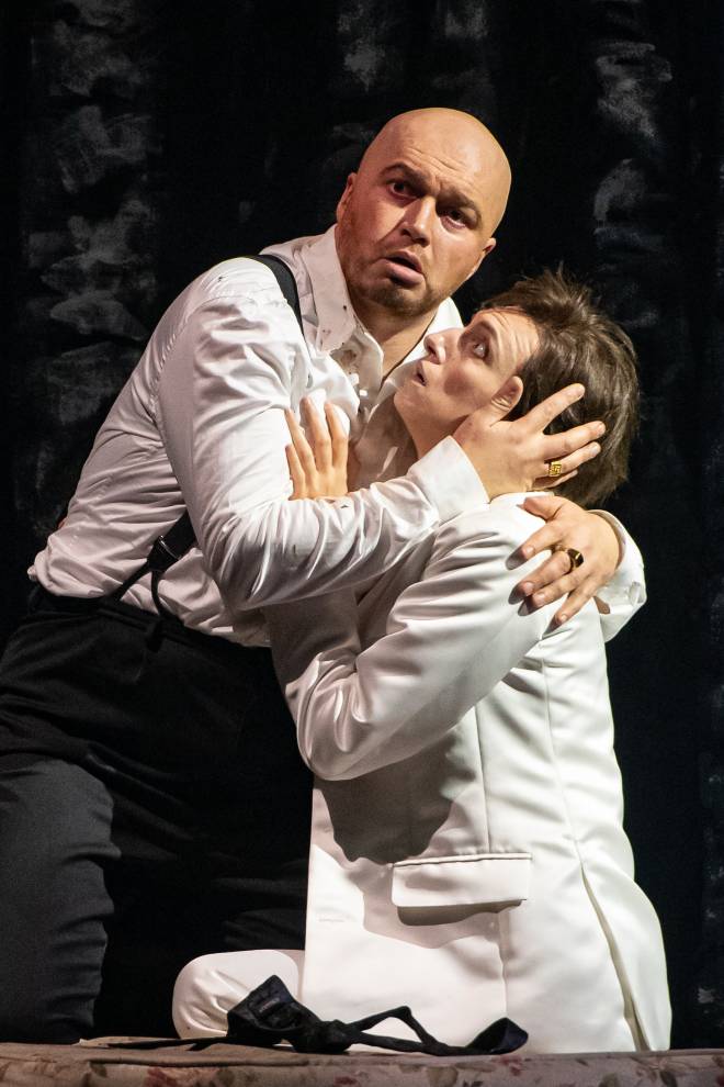 Alexander Roslavets et Victoire Bunel - Boris Godounov par Olivier Py