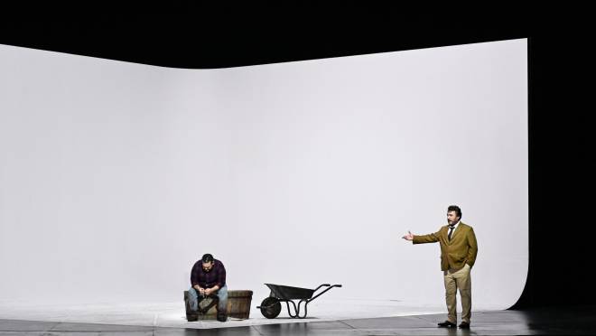 René Barbera et Ludovic Tézier- La Traviata par Simon Stone