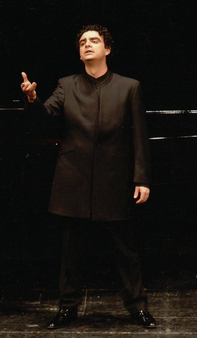 Rolando Villazón en récital au Teatro Real de Madrid (2014)