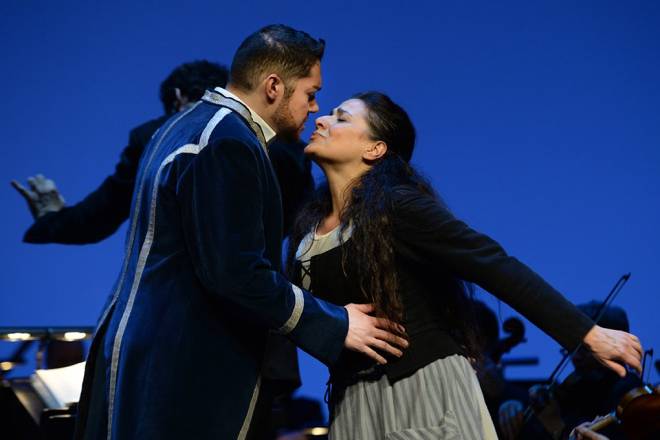 Edgardo Rocha et Cecilia Bartoli dans La Cenerentola par Claudia Blersch