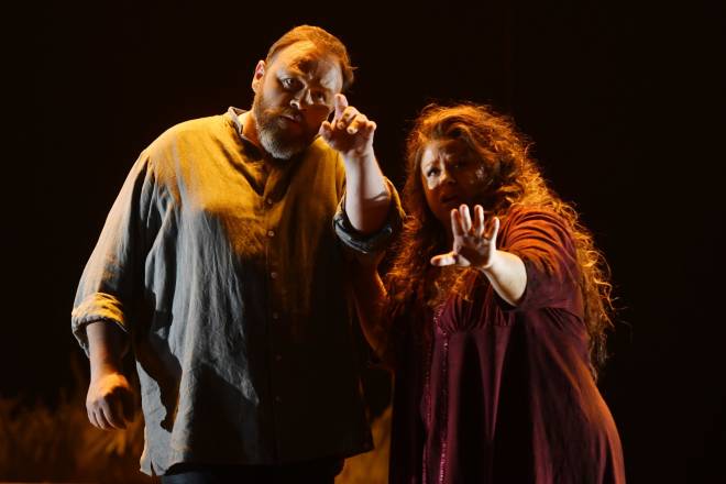 Michael König et Amber Wagner dans Ariane à Naxos par David Hermann