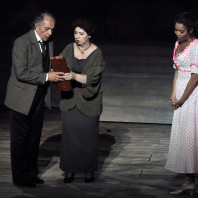 Leo Nucci, Cornelia Oncioiu et Nadine Sierra - Rigoletto par Charles Roubaud