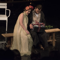 Liubov Medvedeva et Danylo Matviienko dans Shakespeare, Fragments nocturnes
