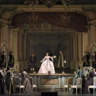 Photo d'Adriana Lecouvreur à l'Opéra de Paris