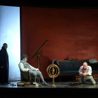 Ludovic Tézier, Michael Fabiano et Philippe Rouillon dans Tosca