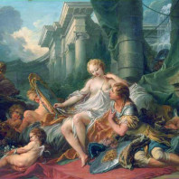 Rinaldo et Armida, peinture de François Boucher