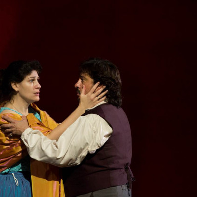 Anja Harteros et Marcelo Alvarez dans Tosca