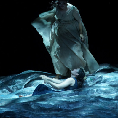 Monica Zanettin (Aida) ; Ksenia Dudnikova (Amneris) - Aida par Stathis Livathinos