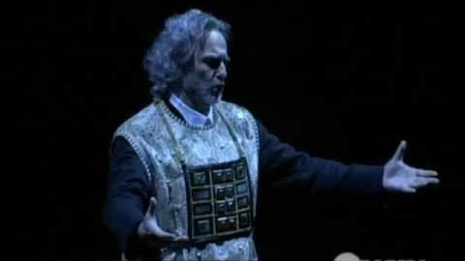 Michele Pertusi dans Nabucco au Théâtre royal de Parme