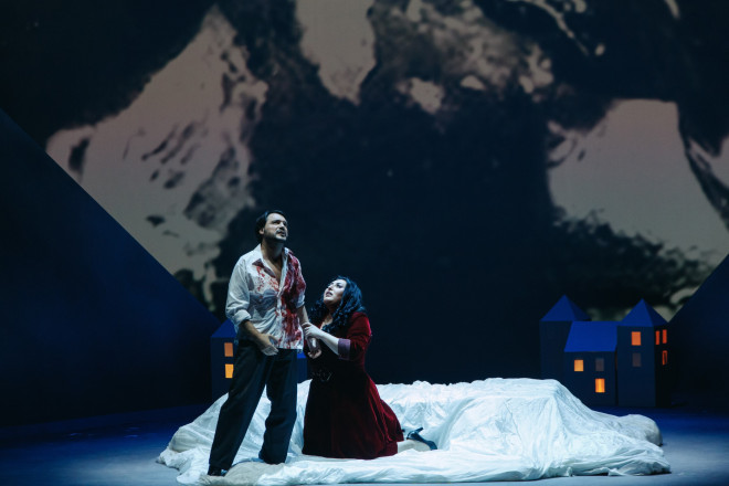 Francesco Demuro et Anita Rachvelishvili dans Werther par Spyros A. Evangelatos